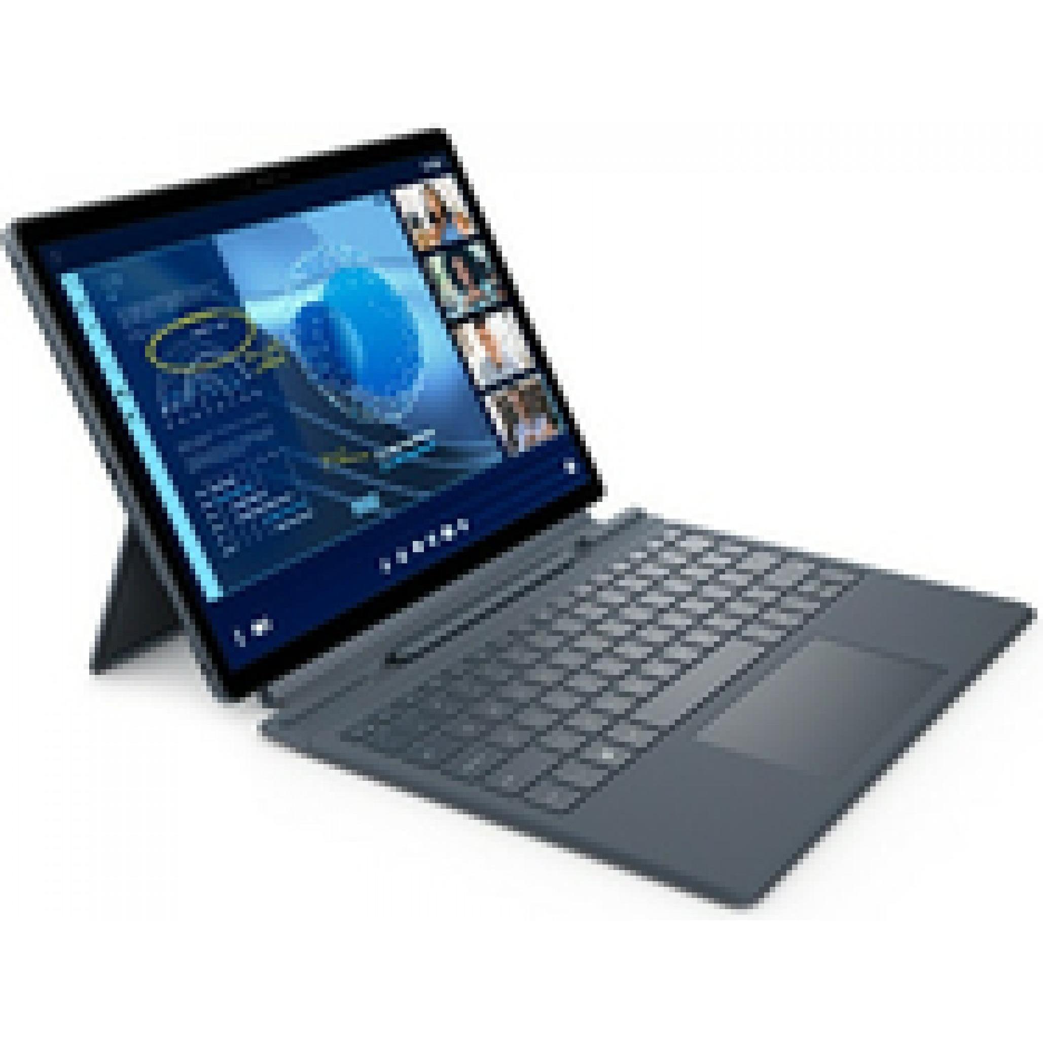 Dell Latitude 7350 Detachable U7-164U (13", 16 GB, 512 GB, DE), Notebook, Schwarz
