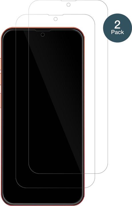 Actual product image Dipos Anti-Shock Screen Protector Clear (1 Piece, Ulefone Note 8P)