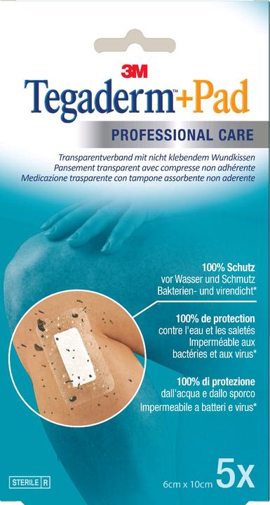 Produktbild 3M Wundpflaster Professional Care +Pad 6 x 10 cm 5 Stück (5 x)