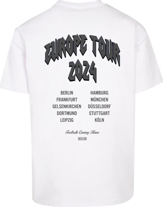 Produktbild Urban Classics Football's coming Home Europe Tour Oversize Tee - 141509 (XS)