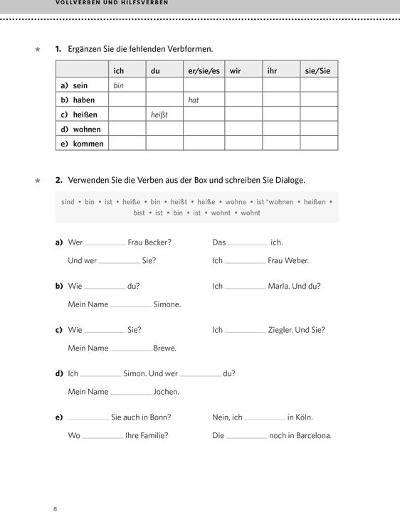 Actual product image Verben & Zeiten trainieren Deutsch als Fremdsprache (German, 2020)