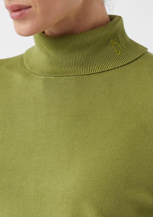 Produktbild Comma Strickpullover Feinstrick-Pullover mit Rollkragen (36)