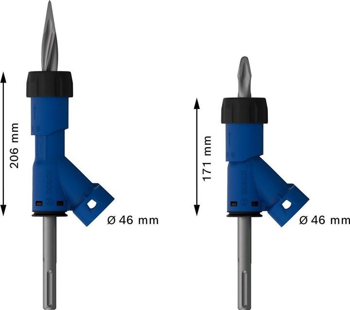 Produktbild Bosch Professional Zubehör Expert SDS Clean max Spitzmeissel-Adapter 400 mm