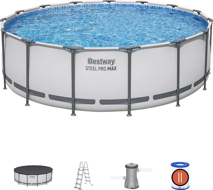 Actual product image Bestway Steel Pro MAX Aufstellpool-Set 4 57 x 122 cm (457 x 122 cm)