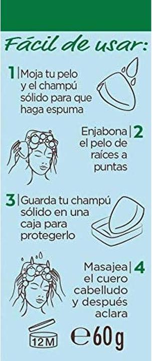 Produktbild Garnier ORIGINAL REMEDIES champú sólido hidratante de coco 2 X 60 gr (Festes Shampoo)