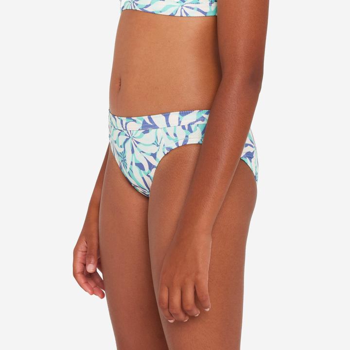 Immagine prodotto Olaian Bikini-Hose Surfen Mädchen geblümt Alma Hao lila (140)