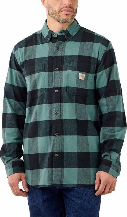 Productafbeelding Carhartt Midgewicht molton L/S geruit overhemd (S)
