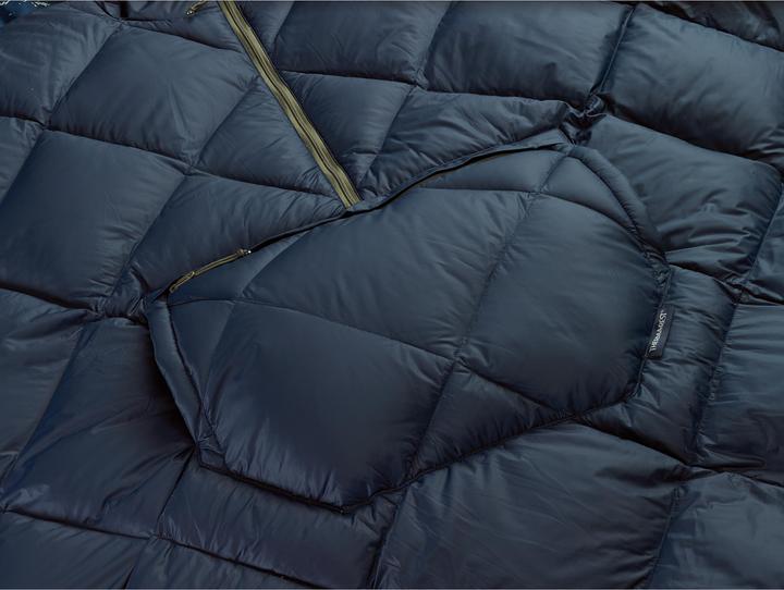 Produktbild Therm-a-Rest Honcho Poncho Down Outerspace Blue (One Size)