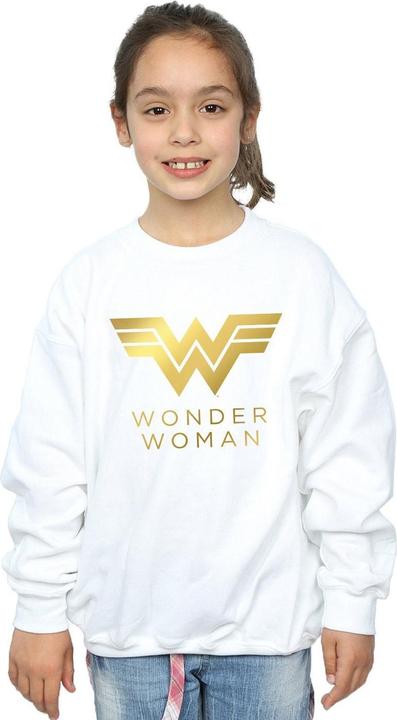 Produktbild Wonder Woman 84 Golden Logo Sweatshirt Mädchen (116)