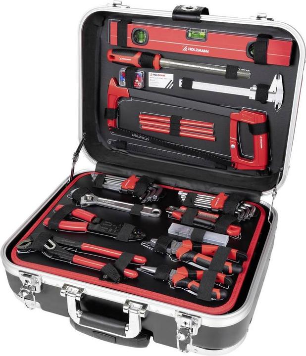 Productafbeelding Holzmann WZK167PRO Gereedschapskoffer trolley (167 onderdelen)