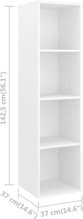 Produktbild vidaXL TV-Schrank (37 x 37 x 142.50 cm)