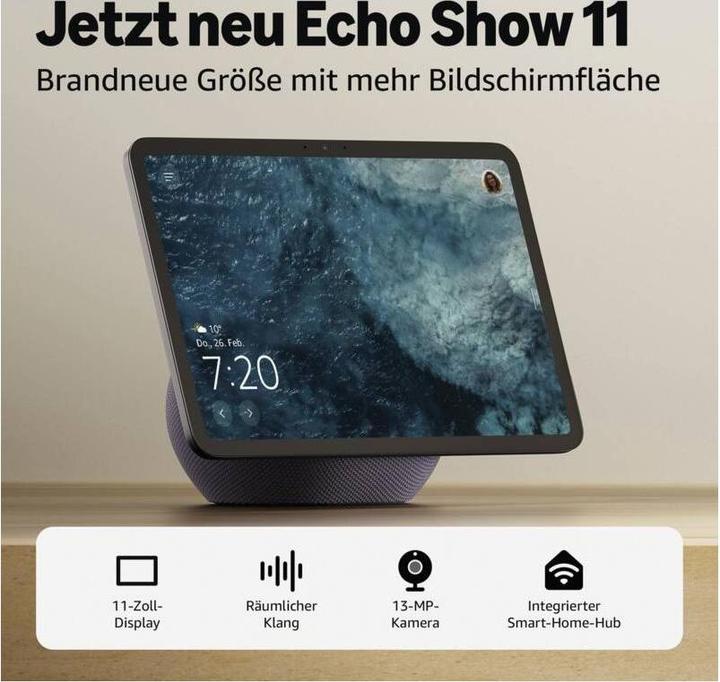 Produktbild Amazon Echo Show 11 (Amazon Alexa)