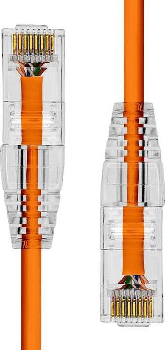Immagine prodotto ProXtend Slim U/UTP CAT6 LSZH AWG 28 Arancione 4M (U/UTP, CAT6, 4 m)