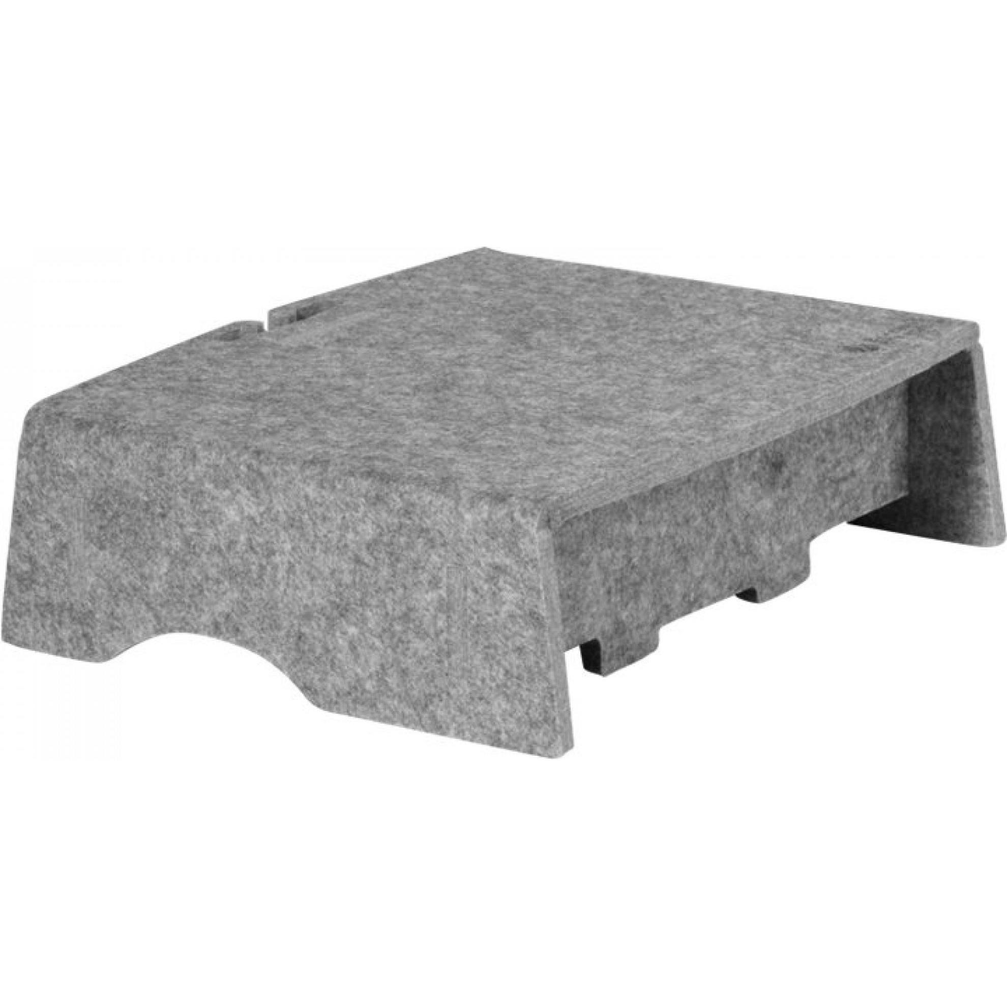 Evoluent Circular-Line Monitorständer Bakker Elkhuizen Q-riser 90, aus 60% recyceltem Material, B 300 x T..., Monitor Er...