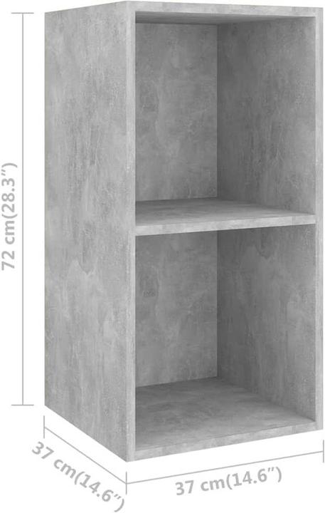 Actual product image VidaXL Callie (37 x 37 x 72 cm)