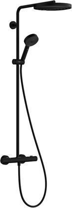 Actual product image hansgrohe Pulsify S Puro shower system 260, 1jet, Ecostat Fine, hand shower 3jet, EcoSmart