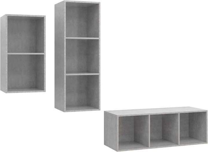 Image du produit vidaXL TV-Schrank-Set (37 x 37 x 107 cm)
