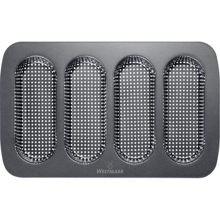 Actual product image Westmark 4 baguette baking dish mini, 35.6x21.5cm (21.50 cm)