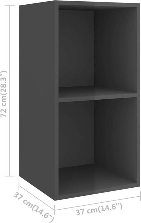 Actual product image VidaXL Callie (37 x 37 x 72 cm)