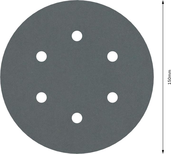 Productafbeelding Bosch Professional Zubehör Excentrisch schuurpapier met klittenband (600)