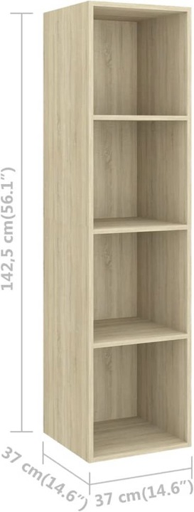 Actual product image VidaXL Laney (37 x 37 x 142.5 cm)