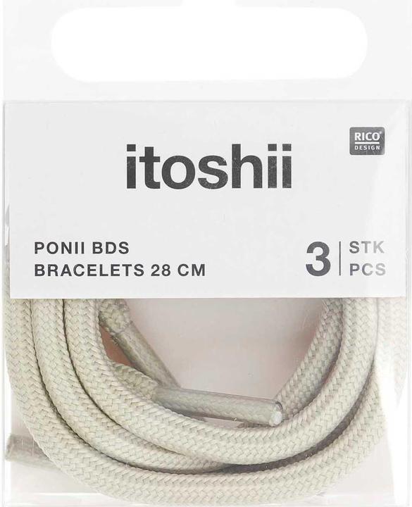 Actual product image Rico Design itoshii bracelets, 3 pieces (25 cm, Polyester (PES), Polyvinyl chloride (PVC))