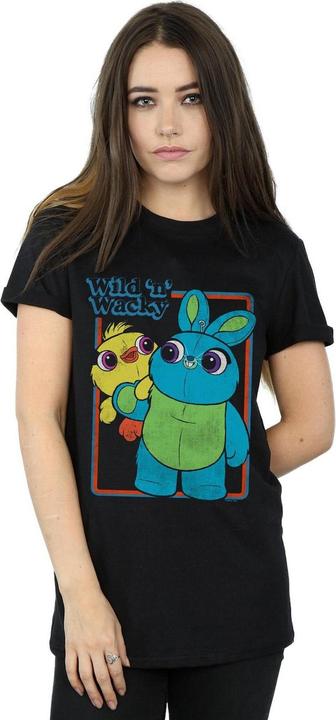 Immagine prodotto Disney Toy Story 4 Duck And Bunny Wild And Wacky Maglietta Ampia Donna (4XL)