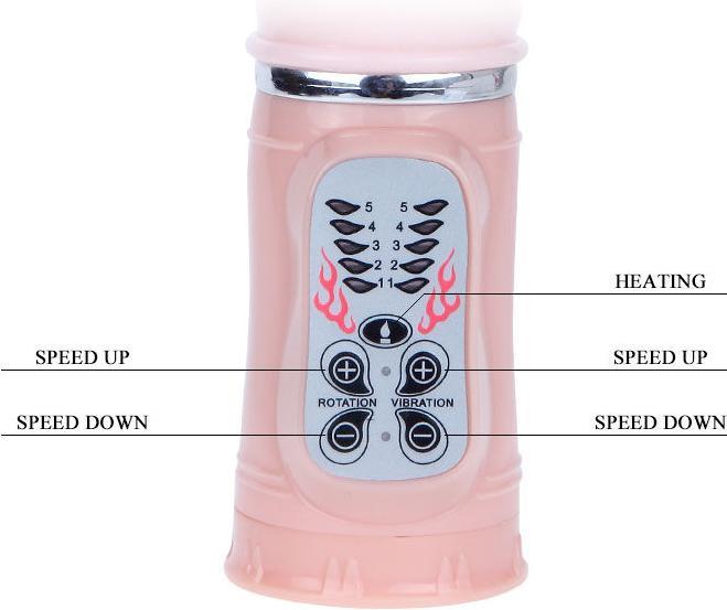 Immagine prodotto Baile Vibratore rabbit "Heat Fire" con funzione di riscaldamento