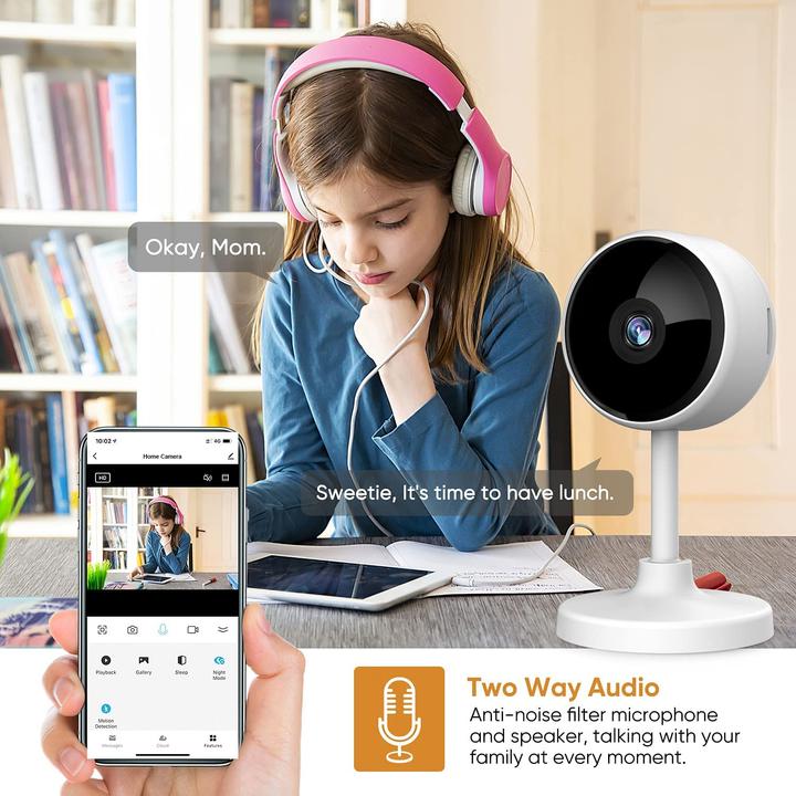 Produktbild Crzwok 1080P Überwachungskamera (2-Pack)