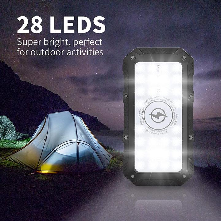 Actual product image Ikhdcyh Solar Powerbank (26800mAh)