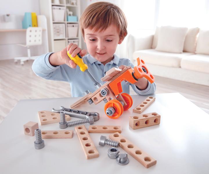 Actual product image Hape Inventor Starter Set