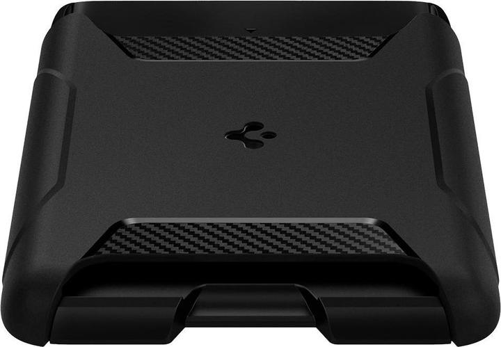 Produktbild Spigen Rugged Armor MagSafe universal magnetic card wallet black (Apple iPhone 12)