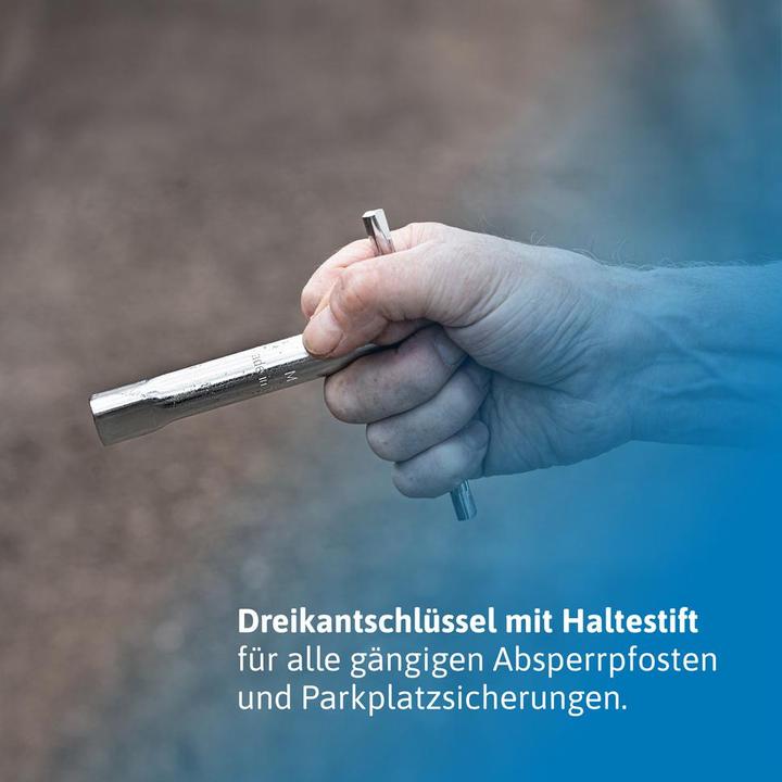 Produktbild Dönges Schlüssel für Absperrpfosten, Economy, Dreikant M12