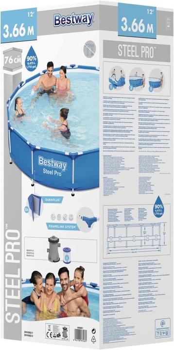 Produktbild Bestway Frame Pool (366 x 76 cm)
