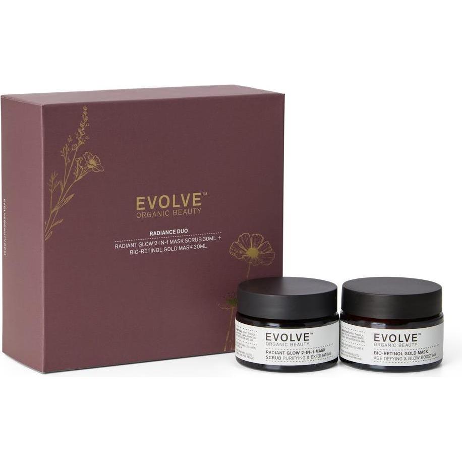 Evolve Chiaro Set Regalo Bellezza, Christmas - Radiance Duo (Set Per La Cura Del Viso)