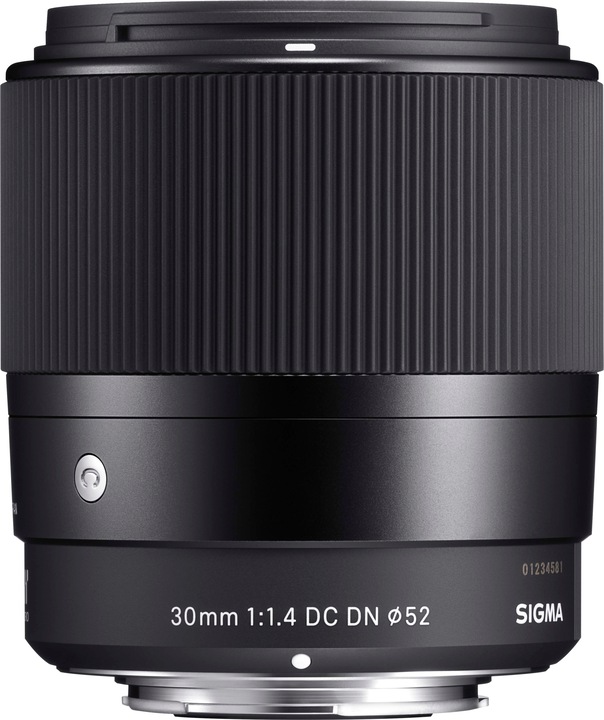 Immagine prodotto Sigma 30mm f1.4 DC DN C, Canon M (Canon EF-M, APS-C / DX)