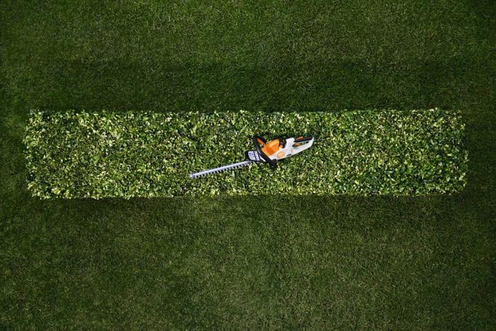 Actual product image Stihl Akku Heckenschere HSA 30 Set mit Akku AS 2 und Ladegerät AL 1 (Rechargeable battery operated)