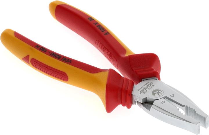 Actual product image Gedore VDE 8250GEDORE VDEPower Combination Pliers Sheath Insulation (190 mm)