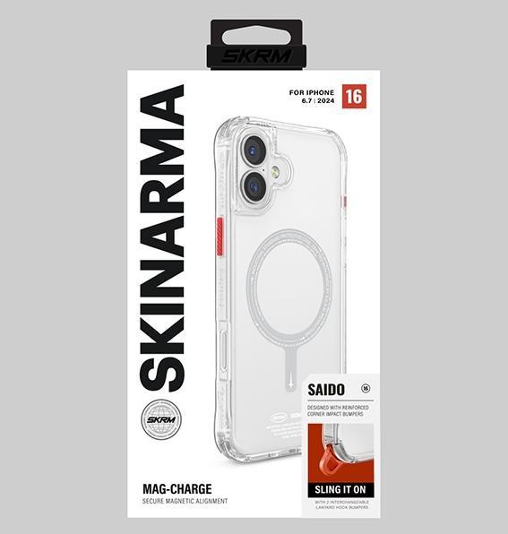 Image du produit Skinarma case Saido iPhone 16 Plus 6.7" Magnetic Charging clear (Apple iPhone 16 Plus)