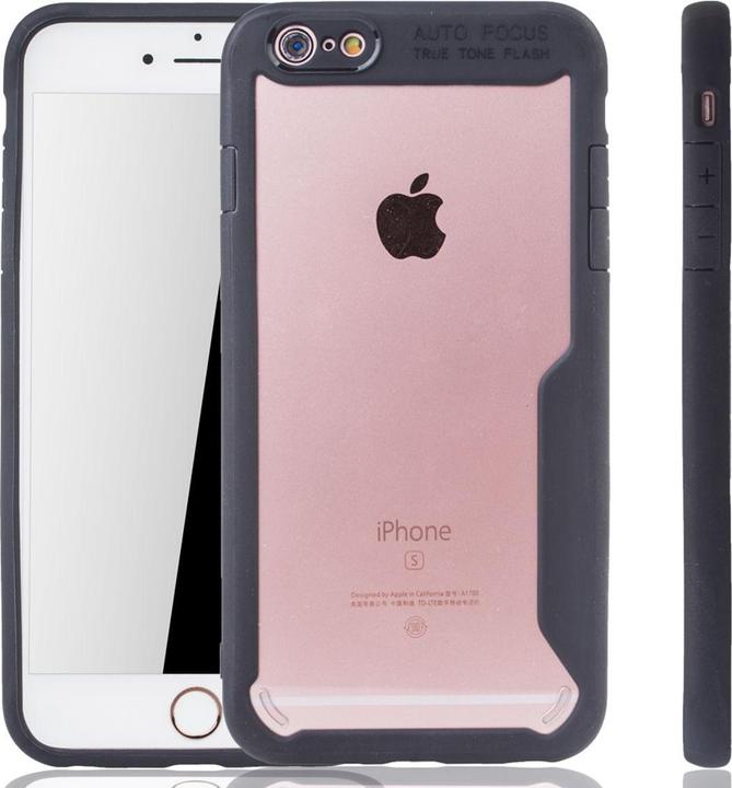 Actual product image König Design Apple iPhone 6 / iPhone 6s Hybrid Editon Mobile Sleeve Protection Case Cover Black (Apple iPhone 6)