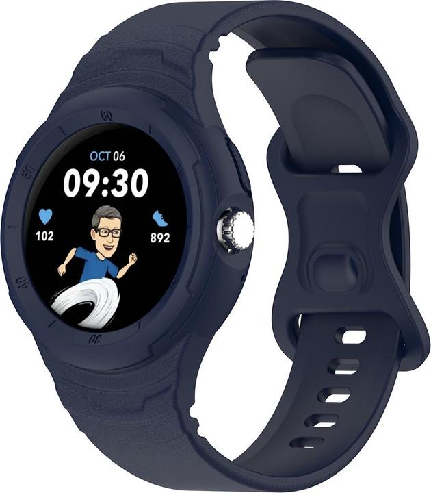 Techsuit - Watchband (W066) - Google Pixel Watch / Watch 2 / Watch 3 41mm - Navy Blue (Silicone)