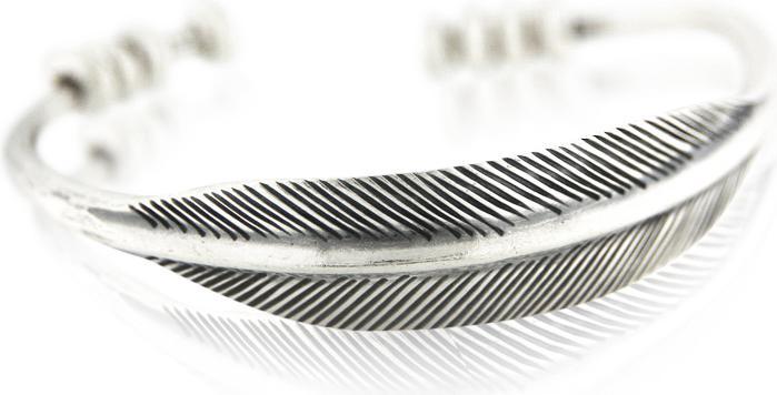 Immagine prodotto Leyda Bangle a molla (17 cm, Argento 925)