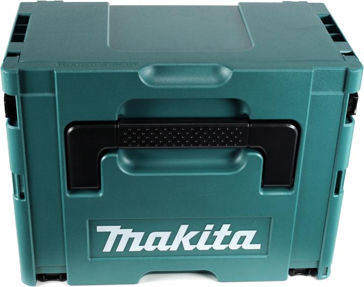 Actual product image Makita DHR 242 RFJ cordless hammer drill 18V 2,0J SDS-plus Brushless + 2x battery 3,0Ah + charger + Makpac