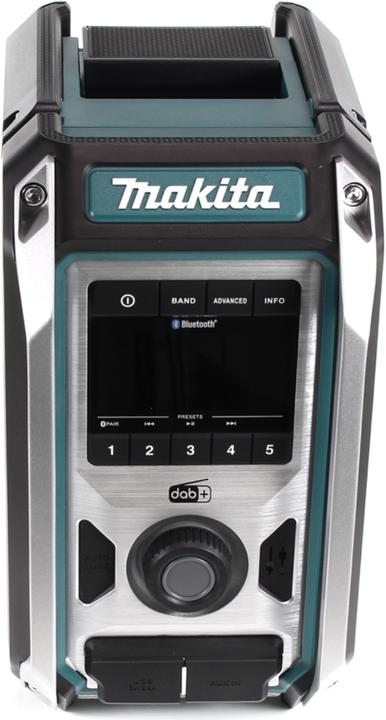 Image du produit Makita DMR 115 G1 Radio de chantier sans fil 12V - 18V Bluetooth DAB+ IP65- + 1x batterie 6,0 Ah, sans