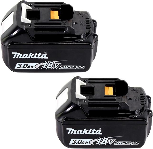Actual product image Makita Power Source Kit 18 V with 2x BL 1830 B 3.0 Ah battery ( 197599-5 ) + DC 18 SH dual charger ( (18 V)