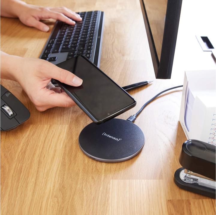 Produktbild Intenso Kabelloses Ladegerät BA2 schwarz (15 W)