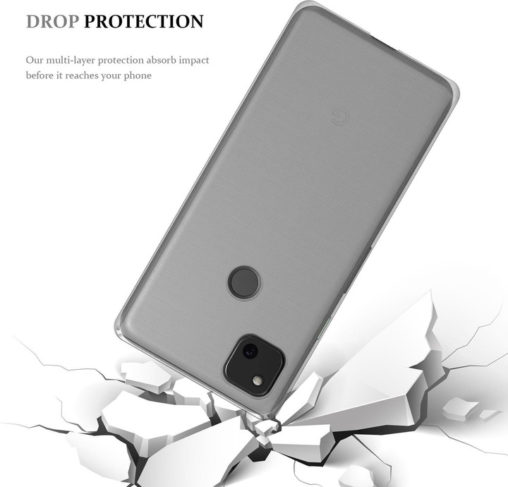 Produktbild Cadorabo TPU Ultra Slim AIR Cover (Google Pixel 4a 5G)