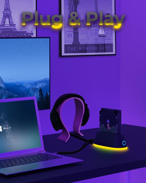 Produktbild Icy Box Dockingsstation IB-1124L-C3 (2.5", 3.5")