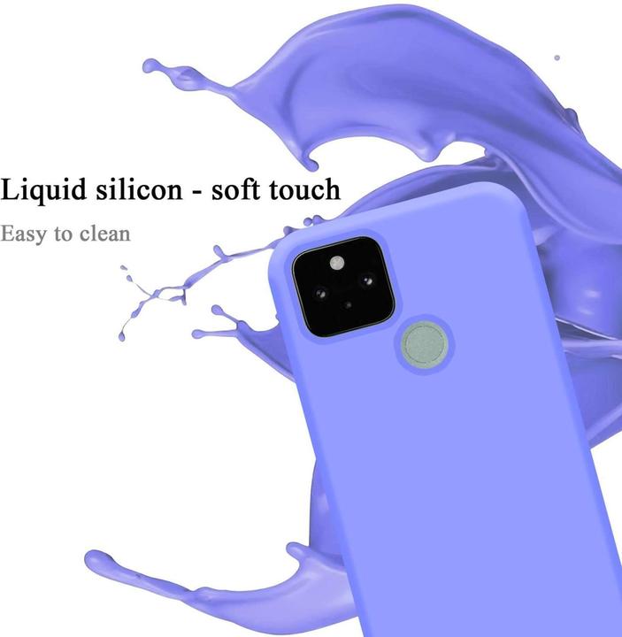 Immagine prodotto Cadorabo Custodia per Google PIXEL 5 TPU Liquid Silicone Case (Google Pixel 5)