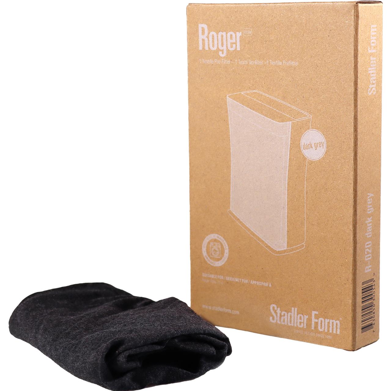 Stadler Form Roger little prefiltro tessile grigio scuro, Accessori trattamento dell'aria